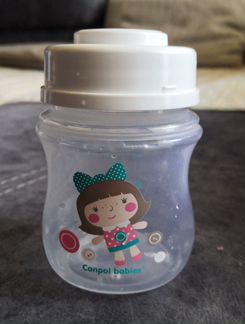 Бутылочка Canpol антиколик +запас. соска+ниблер
