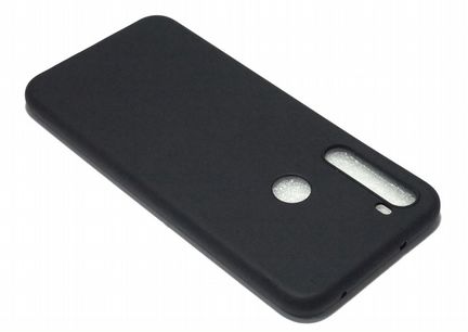 Чехол-накладка для xiaomi Redmi Note8T fashion TPU матовый черный