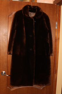 Шуба из мутона