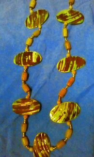 Бусы Оникс,перламутр,ракушка. Винтаж