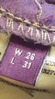 Джинсы mexxjeans, W26, L 31, Турция