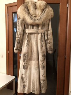 Шуба из стриженной норки Mala Mati