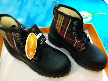 Детские ботинки InWood натуральная кожа