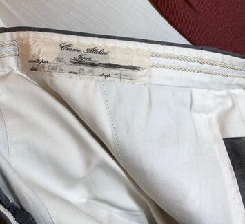 Брюки Cesare Attolini, размер 52. Шерсть 150’S Ори