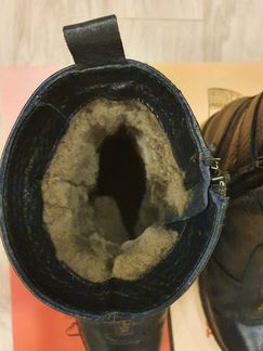 Зимние школьные сапожки для девочки 35р