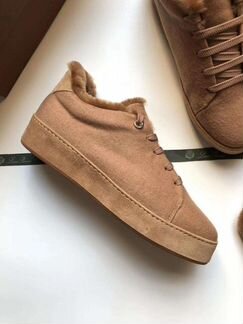 Кеды Loro Piana с мехом