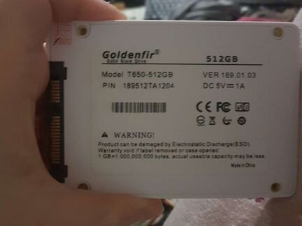 Goldenfir SSD 2.5 512GB