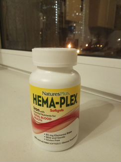 Железо Hema-Plex с Iherb