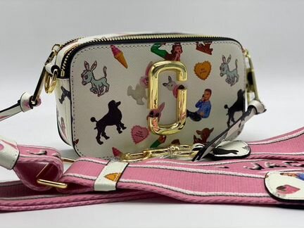 Клатч Marc Jacobs Snapshot белый