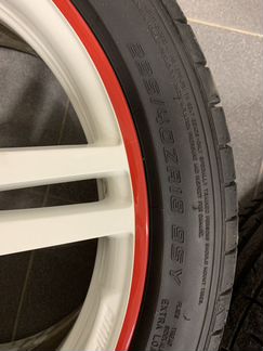 AMG диски с резиной, разнорозмерные