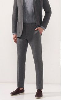 Лоферы Loro Piana Summer Walk кожа мужские черные
