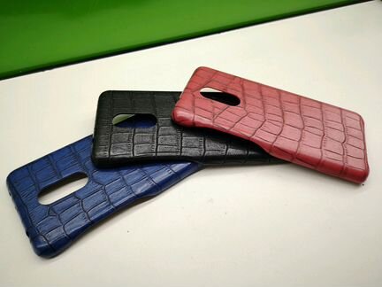 Чехол кожаный (Croc) для Xiaomi Redmi 5