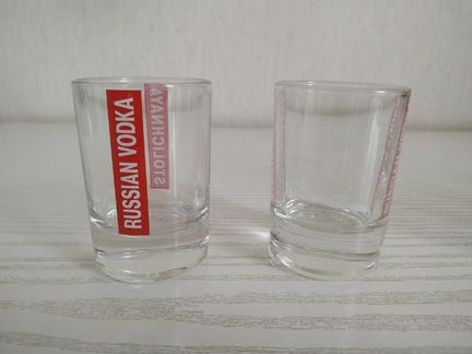 Стопки для водки, новые