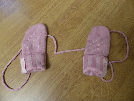 Варежки 0+ janus новые