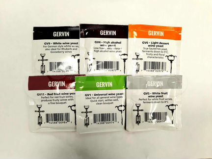 Дрожжи винные Gervin