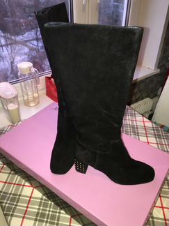 Сапоги Carlo Pazolini замшевые новые