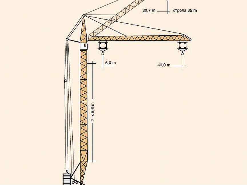 Подъемный кран вес. Кран КБМ-401п. Кран башенный КБМ 401. КБМ-401п чертеж. Кран КБМ 401п чертеж.