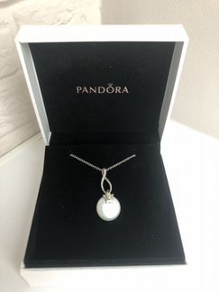 Цепочка с подвеской: серебро 925, жемчуг