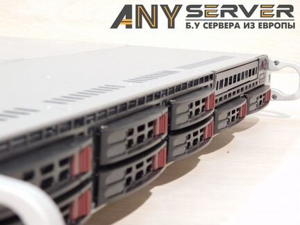 Сервер Supermicro 1027R 2xE5-2660 32Gb 8x2.5