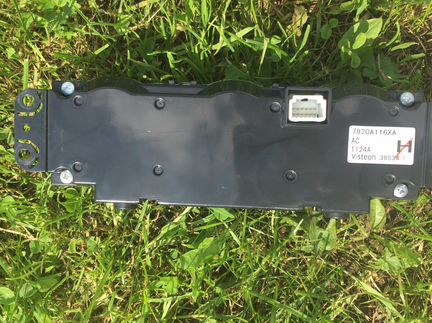 Lancer X Блок управление отопитель