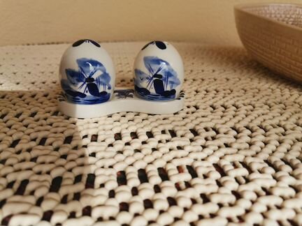 Набор столовый солонка перечница Голландия