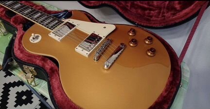 Epiphone les paul standard gold top / обмен