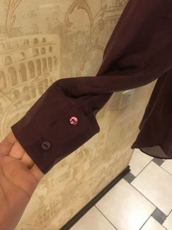 Шелковая рубашка Massimo Dutty