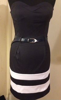 Новое темно синее платье пр-во Италии