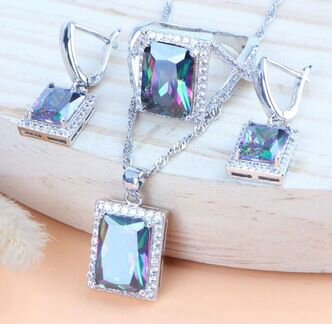 Женский серебряный комплект 925