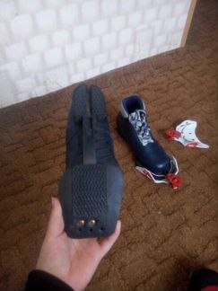 Лыжные ботинки vega botas с креплениями