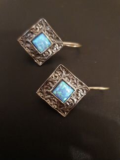 Серебренные серьги