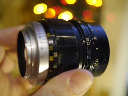 2я версия W-komura 35mm f2,5 с 10л диафрагмой