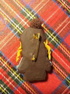 Брошь ручной работы