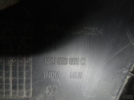 Накладка птф передняя левая Volkswagen Polo 5