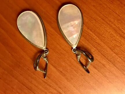 Крупные эффектные серьги Мехсика