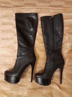 Сапоги кожа