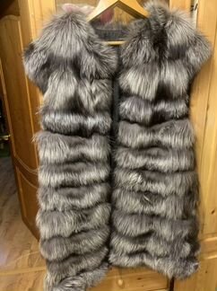 Жилет меховой женский