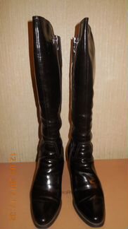 Зимние сапоги Арагона (лак)