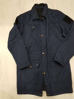 Офисное военное демисезонное пальто