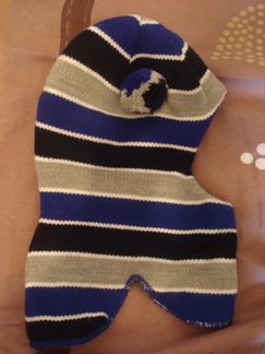 Детский зимний шлем