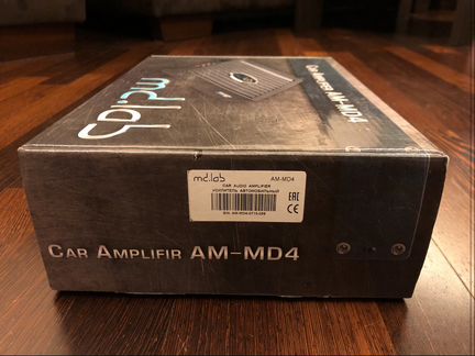 Новый усилитель MD.Lab AM-MD4