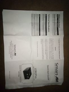 USB удлинитель smartavi USB2Pro