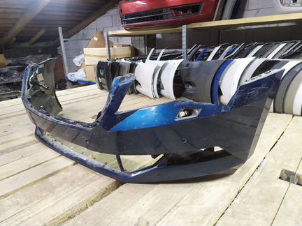 Передний бампер Skoda Superb 3 арт 240611