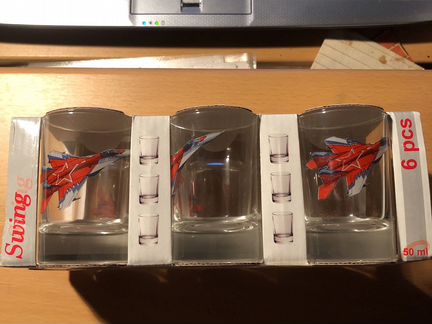 Комплект стопок 6 шт, 50 ml