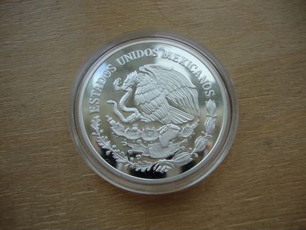 Мексика 10 песо 2006 Чьяпас и Колима Вулкан 2шт