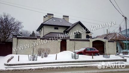 Ракушечник крупнозернистый серый, дагестанский кам