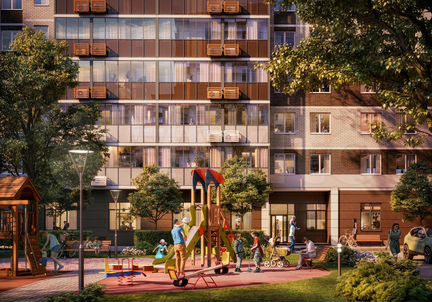 1-к квартира, 36.6 м², 12/14 эт.