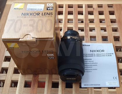 Объектив Nikon 70-300 VR
