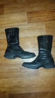 Зимние, черные сапоги