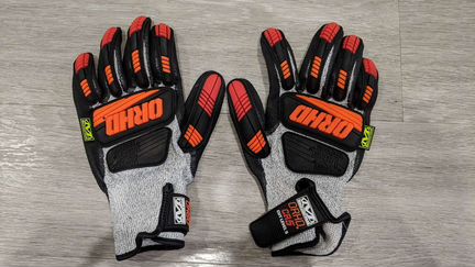 Перчатки mechanix safety orhd knit CR5